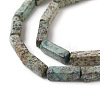 Natural African Turquoise(Jasper) Beads Strands X-G-G837-02-3