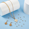 2Sets Brass Keychain Clasps KK-BC0014-47A-4