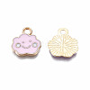 Alloy Enamel Charms ENAM-S121-072B-3