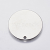 Tarnish Resistant 304 Stainless Steel Stamping Blank Tag Pendants STAS-P225-032P-2