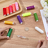 12 Rolls 12 Colors Round Waxed Polyester Twisted Cord YC-CL0001-03A-3