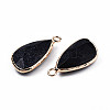 Synthetic Blue Goldstone Pendants G-N326-136-04-3