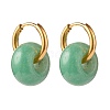 Natural Green Aventurine Chip Beads Jewelry Set SJEW-JS01223-07-8