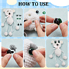   18 Sets Craft Resin Doll Eyes DOLL-PH0001-34-4