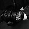Unisex 316L Surgical Stainless Steel Sheik Skull Rings RJEW-BB05861-10-4