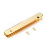 Zinc Alloy Bag Decorative Edge Buckles FIND-WH0144-53G-1