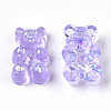 Transparent Epoxy Resin Cabochons X-CRES-N025-04B-2