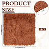 Faux Rabbit Fur Polyester Fabric DIY-WH0504-258F-2