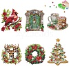 6Pcs Christmas DIY Diamond Painting Sticker Kits PW-WG43DA5-01-5