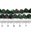 Natural Ruby in Zoisite Beads Strands G-A257-A13-01-5