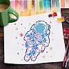 Large Plastic Reusable Drawing Painting Stencils Templates DIY-WH0172-793-7