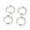 Tarnish Resistant 304 Stainless Steel Hoop Earrings EJEW-P177-P-19-2