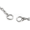 Tarnish Resistant 304 Stainless Steel Cable Chains Bracelet Making AJEW-P119-02P-2