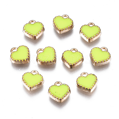 Alloy Enamel Charms X-ENAM-Q033-51-1