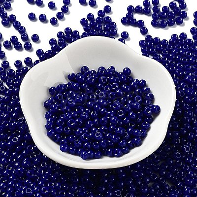 Baking Paint Glass Seed Beads SEED-H002-I-A517-1