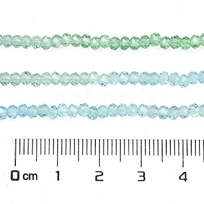 Transparent Painted Glass Beads Strands LS-DGLA-A034-T2mm-A16-1