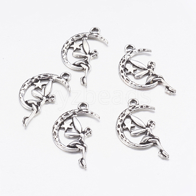 Zinc Alloy Fairy Sprite Charms LS-PALLOY-A18526-AS-LF-1