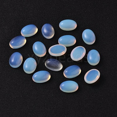 Oval Opalite Cabochons G-P131-10x8-06-1