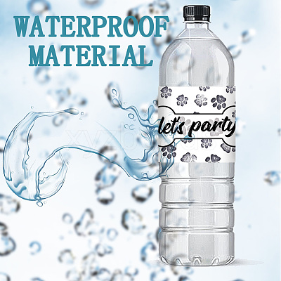 Bottle Label Adhesive Stickers DIY-WH0520-012-1