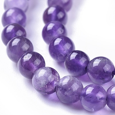 Natural Amethyst Beads Strands G-I256-02C-1