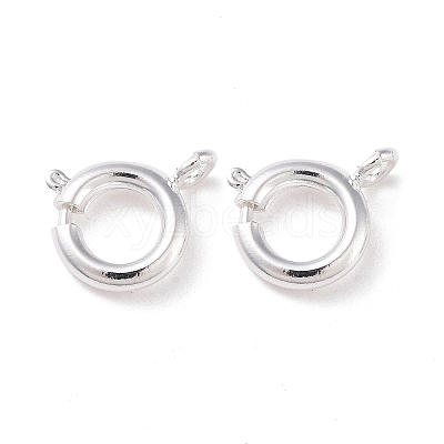 Eco-friendly Brass Spring Ring Clasps LS-KK-D082-01B-S-1