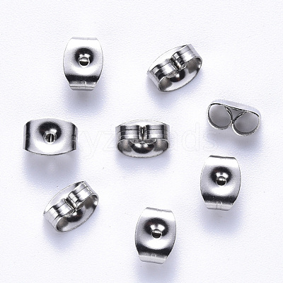 Non-Tarnish 316 Stainless Steel Ear Nuts STAS-S113-001-01-1
