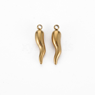 Ion Plating(IP) 304 304 Stainless Steel Charms STAS-N097-105LG-NR-1