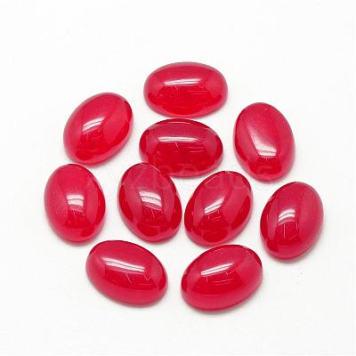 Natural White Jade Cabochons G-R415-18x25-28-1