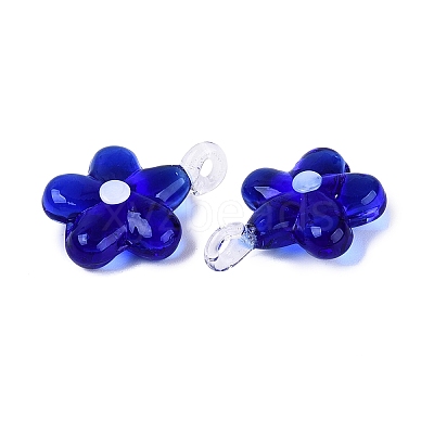 Handmade Lampwork Pendants LAMP-Q039-21J-1