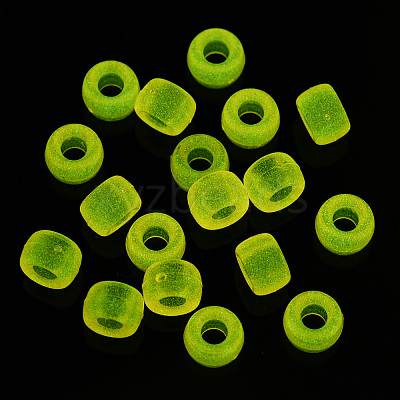 Transparent & Luminous Plastic Beads KY-T025-01-H07-1