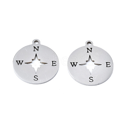 Non-Tarnish 201 Stainless Steel Pendants STAS-T044-236P-1