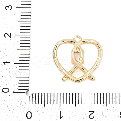 Brass Micro Pave Cubic Zirconia Pendants LS-ZIRC-P122-01D-G01-1