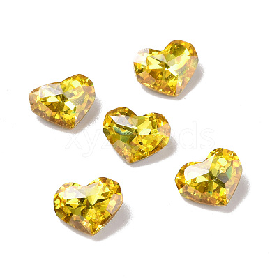 Glass Rhinestone Cabochons RGLA-J032-A-TG-1