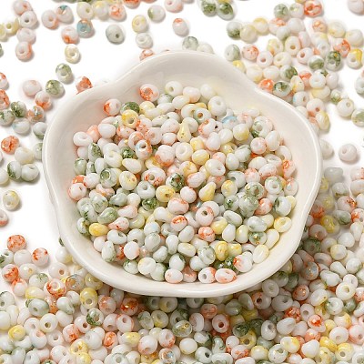 Baking Paint Glass Seed Beads SEED-F006-01A-11-1