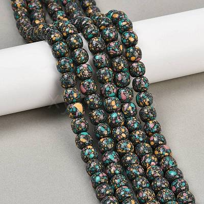 Natural Agate Beads Strands G-U030-D01-10mm-1