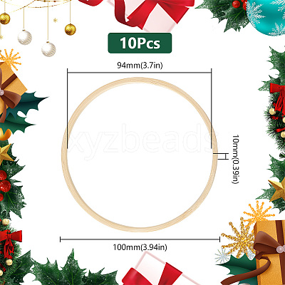 Bamboo Linking Rings LS-FIND-WH0110-744-1