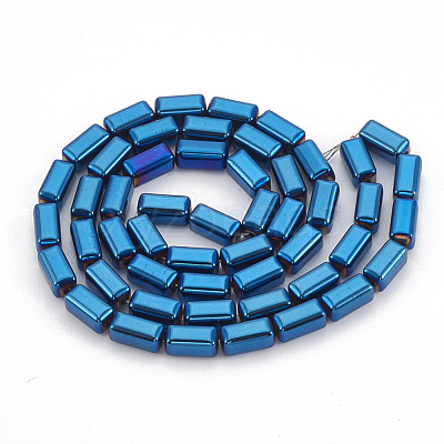 Electroplate Non-magnetic Synthetic Hematite Beads Strands G-N0322-10B-1