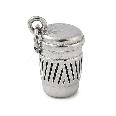 304 Stainless Steel Charms STAS-M120-02A-P-1