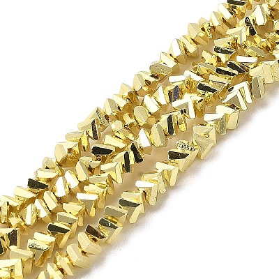Electroplate Glass Beads Strands EGLA-D030-16A-03-1