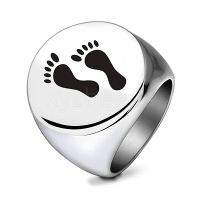 Mother's Day 304 Stainless Steel Finger Rings WGDDF13-01-1