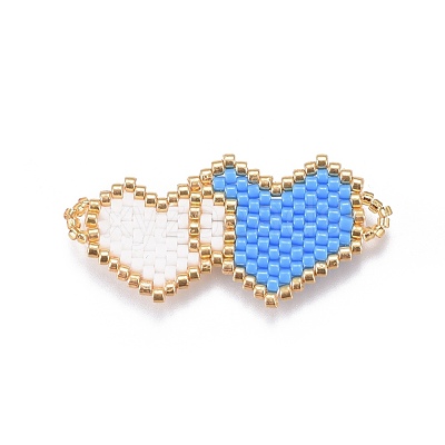 MIYUKI & TOHO Handmade Japanese Seed Beads Links SEED-A029-EF03-1