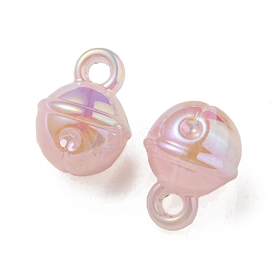UV Plating Rainbow Iridescent Acrylic Pendants OACR-P010-19D-1