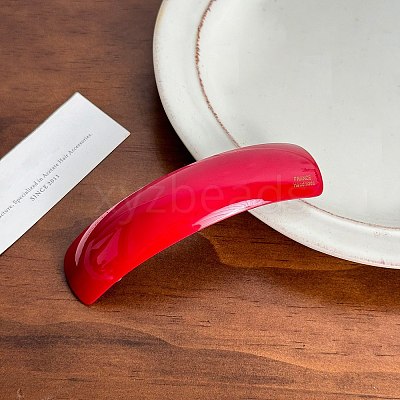 Cellulose Acetate Hair Barrette PW-WGA230D-01-1