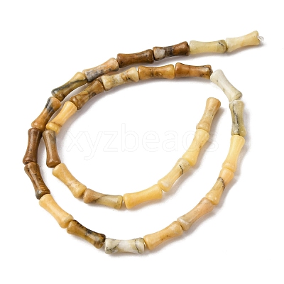 Natural Yellow Opal Beads Strands G-L624-G10-12x5mm-1
