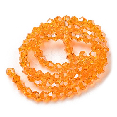 Transparent Electroplate Glass Beads Strands LS-GLAA-F029-3mm-C23-1