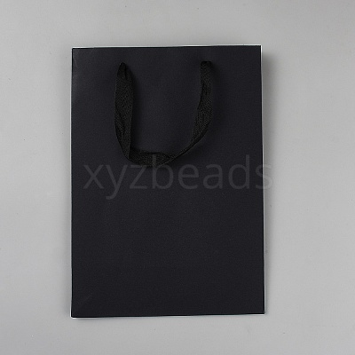 Rectangle Paper Gift Storage Tote Bags with Handle X1-ABAG-TAC0005-04B-02-1