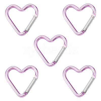 5Pcs Zinc Alloy Spring Gate Rings FIND-TA0009-73K-1