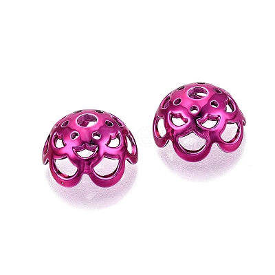 UV Plated ABS Bead Caps OACR-D316-04B-07-1