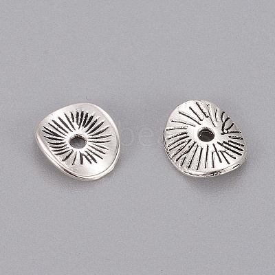 Tibetan Style Wavy Spacer Beads LS-TIBEP-A11067-AS-FF-1