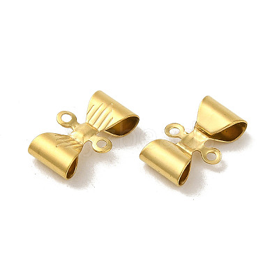 304 Stainless Steel Connector Charms STAS-P363-01G-1